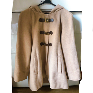 ベージュ　コート　冬　prime pattern