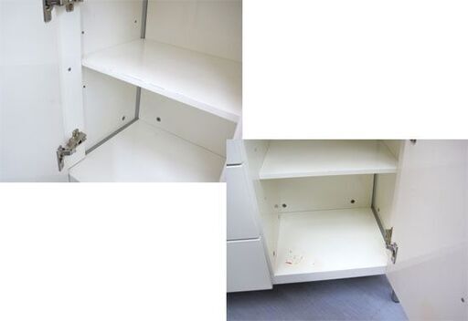 サイドボード キッチン 幅120×奥行40×高さ93ｃｍ キッチンボード 収納 キッチンカウンター ワイド ミドル 札幌市手稲区
