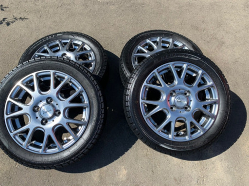 取引解消にあたり再投稿します！〖美品〗2019年製165/55R14 ホイール付き冬タイヤ4本セット