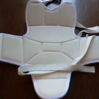 空手防具３点小中学生用（胴プロテクター、カップ式サポーター、メンホー）ミズノの画像