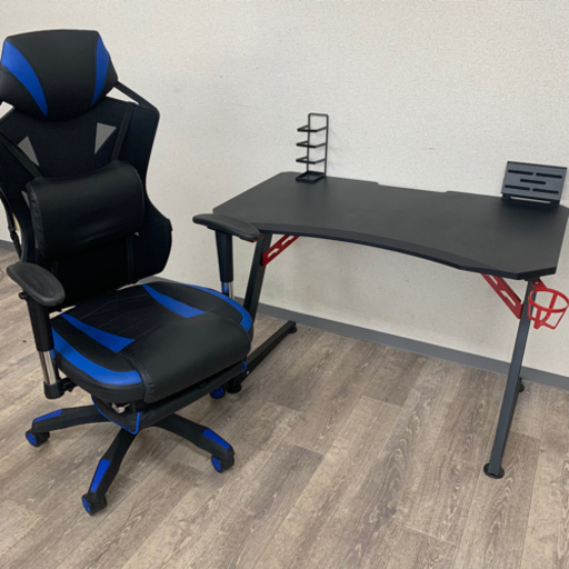 11/12 終 ☆デスクとチェアのセット☆ ゲーミング デスク PC パソコン オフィス 菊TK