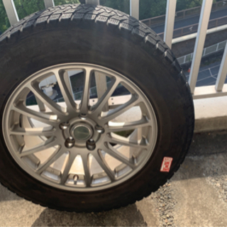 冬タイヤホイール4セット Bridgestone 225/65R17の画像