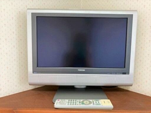 ★USED・20インチ!!「TOSHIBA」2005年製の液晶テレビ・リモコン付★