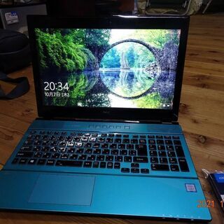 値下げ、最上位スペックNECLaVieNS750/Gタッチパネル(SSD500GBGB+