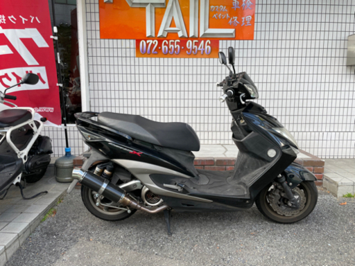 ★12万円　シグナスX SR マフラーカスタム！セル1 実働車★ヤマハ　シグナス　3型　SE44J