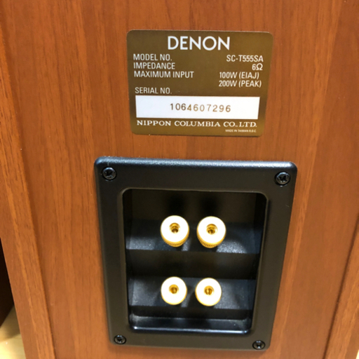DENON スピーカー　SC-T555SA