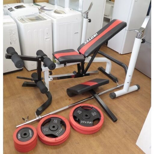 ♪IROTEC/アイロテック バーベルセット ベンチプレス 80kg インクライン♪