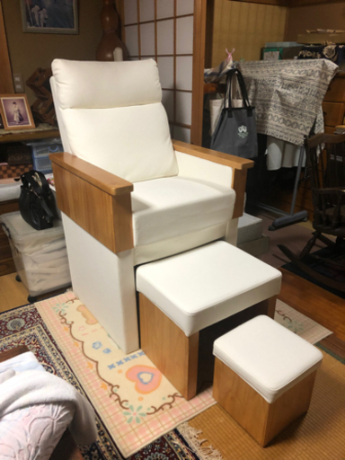 ネイルフットケア用チェア