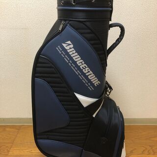 キャディバッグ　ブリヂストン　無料　タグ付き新品未使用　ネイビー　