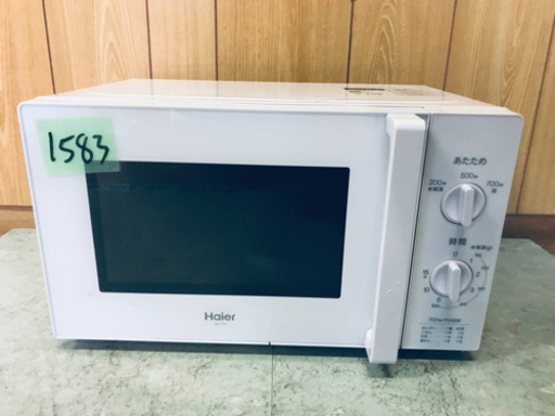 ✨2018年製✨1583番 Haier✨電子レンジ✨JM-17H-50‼️