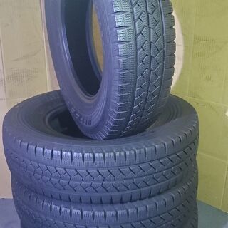 バリ山ハイエース用195/80/15 中古ノーマルタイヤ☆タイヤ交換コミコミ