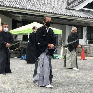 2025年5/3（日）13時〜 大河ドラマ館前で抜刀道演武