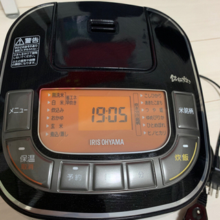 炊飯器　IRIS OHYAMA  IRIS RC-MC30-B