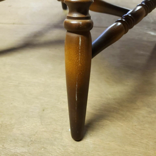 1611番✨家具 ダイニングチェア キツツキマーク 飛騨産業‼️の画像