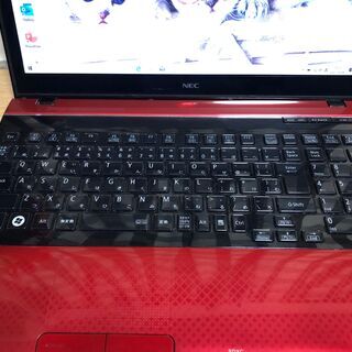 リノベＰＣ・Ｗｅｂカメラ内蔵💗高速ｉ５第三世代/爆速ＳＳＤ２４０ＧＢ/メモリ８GＢ💗人気のクリスタルレッド/Ｗｉｎ１０/Office2019付/15.6ｲﾝﾁ/無線ＬＡＮ/ＤＶＤ・ＣＤ再生ソフト付　No.2010003の画像