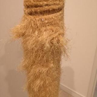 猫用★爪とぎポール 使用感ありの画像