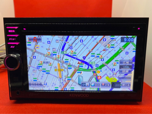 KENWOOD 彩速　MDV-434DT フルセグ　最新地図更新済み　フルセット④
