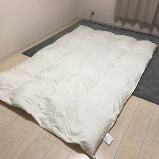 ニトリ 羽毛掛け布団（幅150cm 丈210cm）