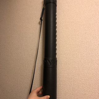 　無料　洋服パターン入れ　筒　黒　10月14日まで　取りに来られる方の画像