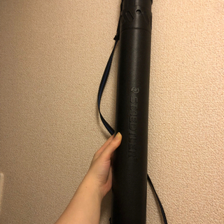 　無料　洋服パターン入れ　筒　黒　10月14日まで　取りに来られる方