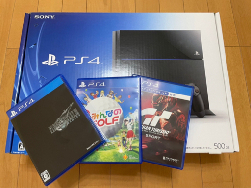 廃材ロス　DIY プレイステーション4 ソフト3本付　美品