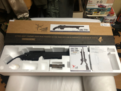 アクションアーミー製 AACT11s 18禁 エアガン  サバゲー ガスガン 電動ガン VSR10