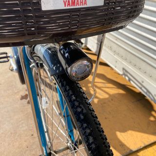 超美品　電動アシスト自転車 ヤマハ PAS WITH 26 内装３段変速の画像
