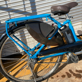 超美品　電動アシスト自転車 ヤマハ PAS WITH 26 内装３段変速の画像
