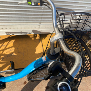 超美品　電動アシスト自転車 ヤマハ PAS WITH 26 内装３段変速の画像