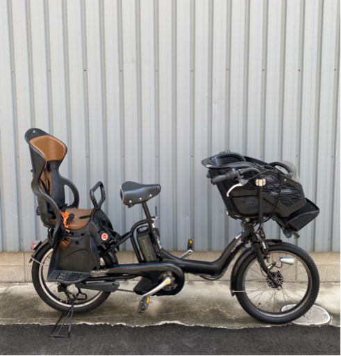 程度キレイな子供乗せ電動自転車　ブリヂストン製　8.7ahバッテリー　子供シート付き
