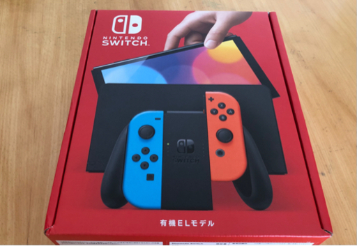 新品未開封　Nintendo Switch（有機ELモデル） ネオンブルー・ネオンレッド