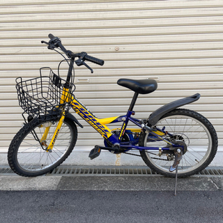 R✰【大阪堺市/引取】子ども自転車 キッズバイク 20インチ イエロー R✰【大阪堺市/引取】子ども自転車 キッズバイク 20インチ