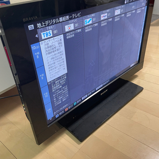 SONY BRAVIA 26型液晶テレビTV HDD録画付きの画像