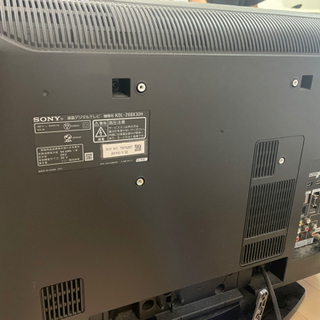SONY BRAVIA 26型液晶テレビTV HDD録画付きの画像