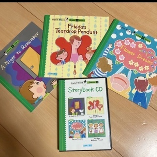 aeon kids  english book CD card セット