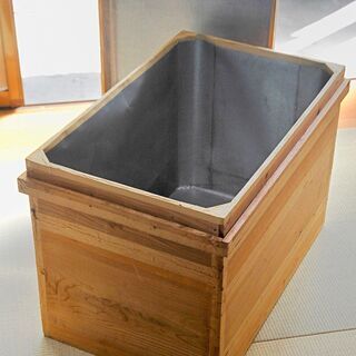 インテリア収納の人気種の「茶箱」収納入れ物がお好きという趣のかたへ♪【お引き取り限定】の画像