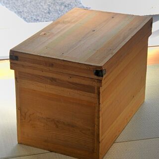 インテリア収納の人気種の「茶箱」収納入れ物がお好きという趣のかたへ♪【お引き取り限定】の画像