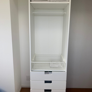 【取引中】IKEA イケア　ストゥヴァ　子供用収納棚　10月31...