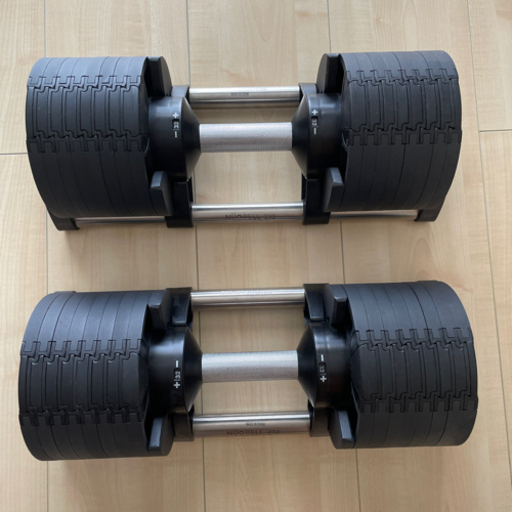 大人気可変式ダンベル（フレックスベル　32kg×2  2kgインクリメント）