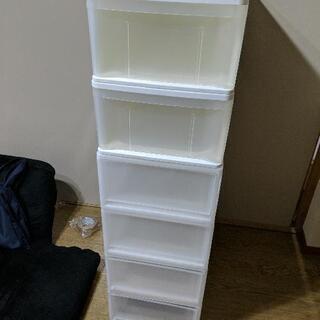 【無料(本日引渡時)】収納ケース　プラスチックケース