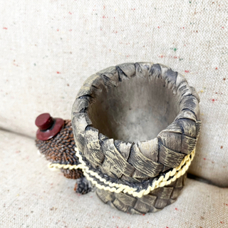 可愛い　ハリネズミ　鉛筆立て　ペンスタンド　小物入れの画像