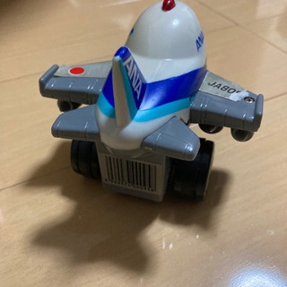 値下げ　飛行機おもちゃプルバックANAの画像
