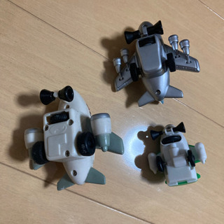 値下げ　くるぴー飛行機3機セットの画像