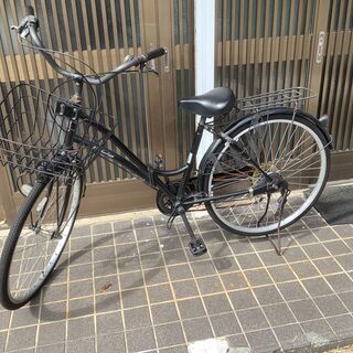 パンクした自転車（ママチャリ）あげます