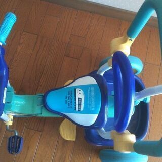 三輪車（M&M　折りたたみ三輪車　新幹線）の画像