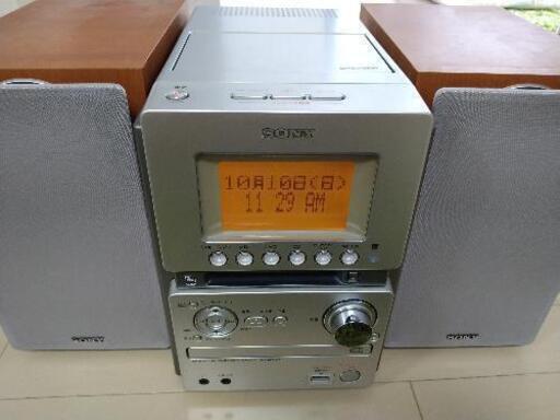 【決定しました】SONY HCD-M35WM中古品(リモコン・取説付)