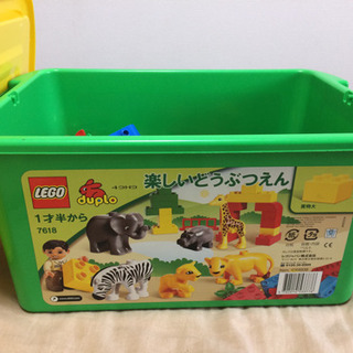 LEGO 楽しいどうぶつえん ケース入り全ピース有り