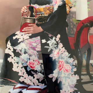 成人式の着物セット　　正絹　　美品だと思います。