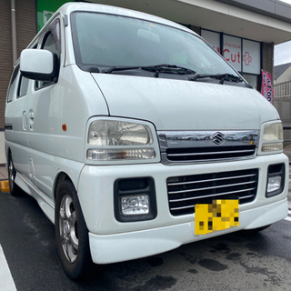 なるべく軽自動車や4DWミニバンとの交換希望 エブリイワゴン DA62W 4駆ターボ 車検ありの画像