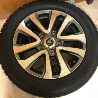 ランドクルーザー200後期 ZX スタッドレスタイヤ